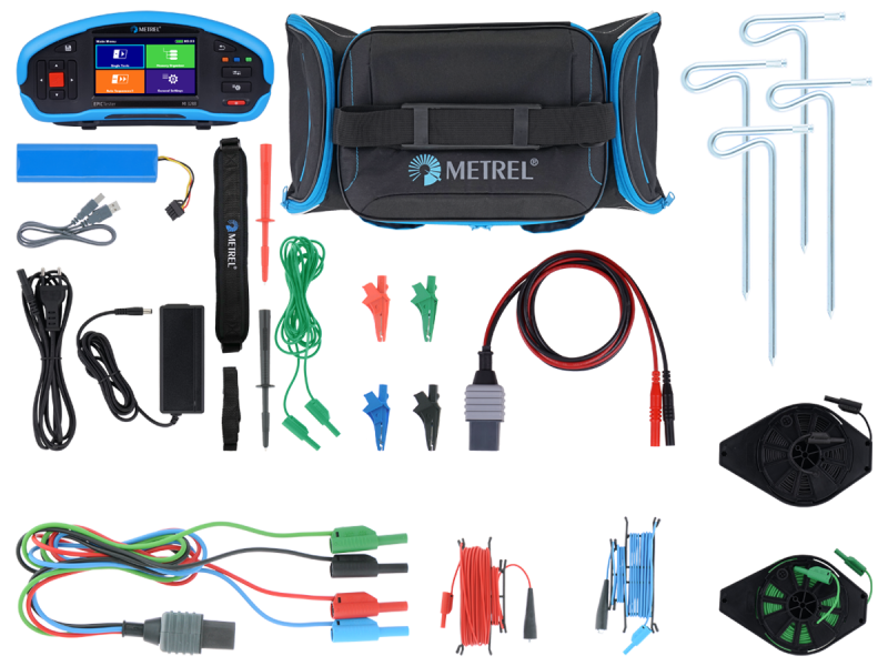 MI 3288 — Analisador de Aterramento + Passo e Toque