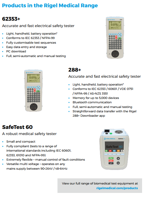 Electrical safety analyzer